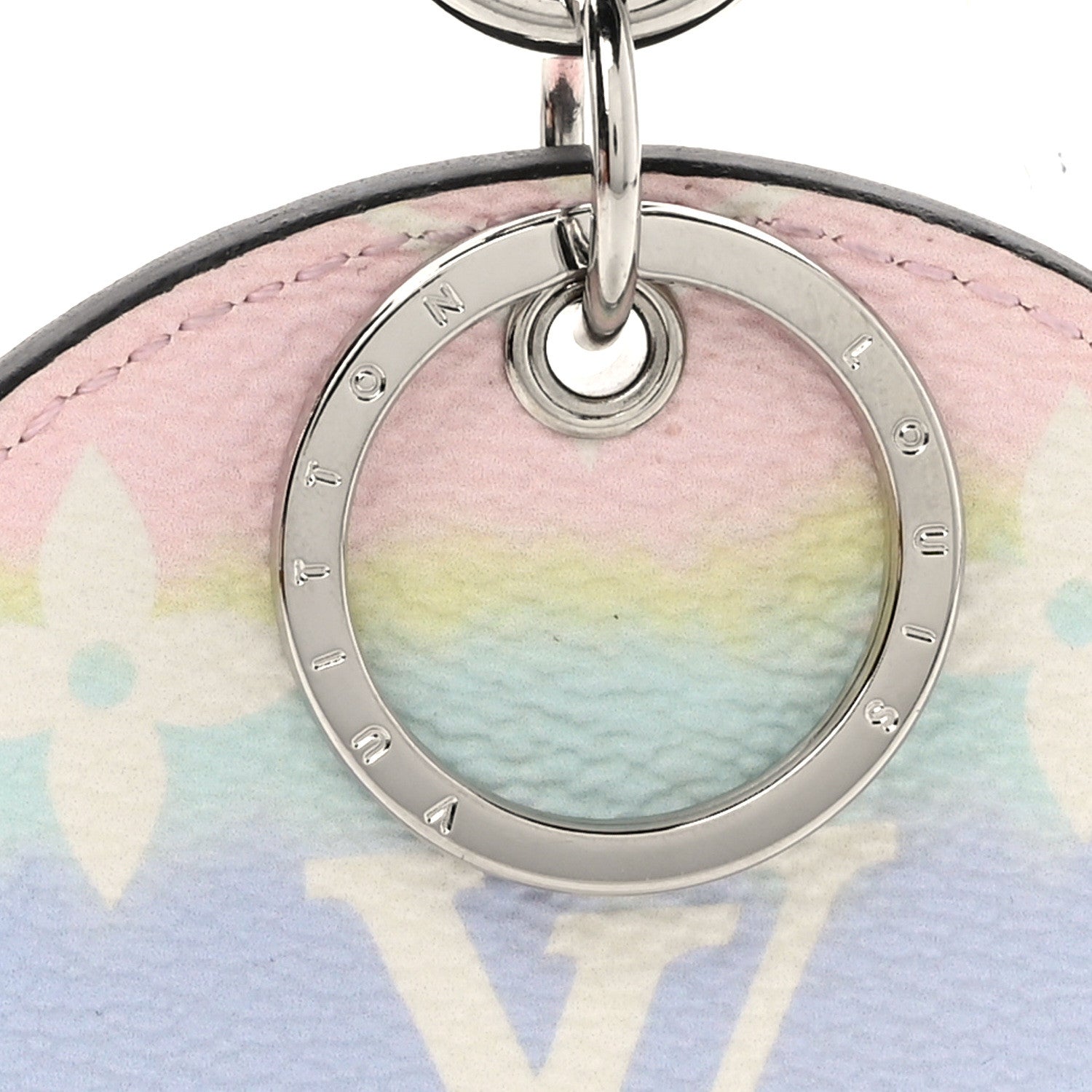 Louis Vuitton Monogram Escale Bag Charm Key Holder Pastel 4 of 5