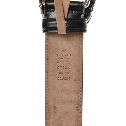 Gucci Lisse Calfskin Dionysus 35mm Belt 95 38 Black 6 of 8
