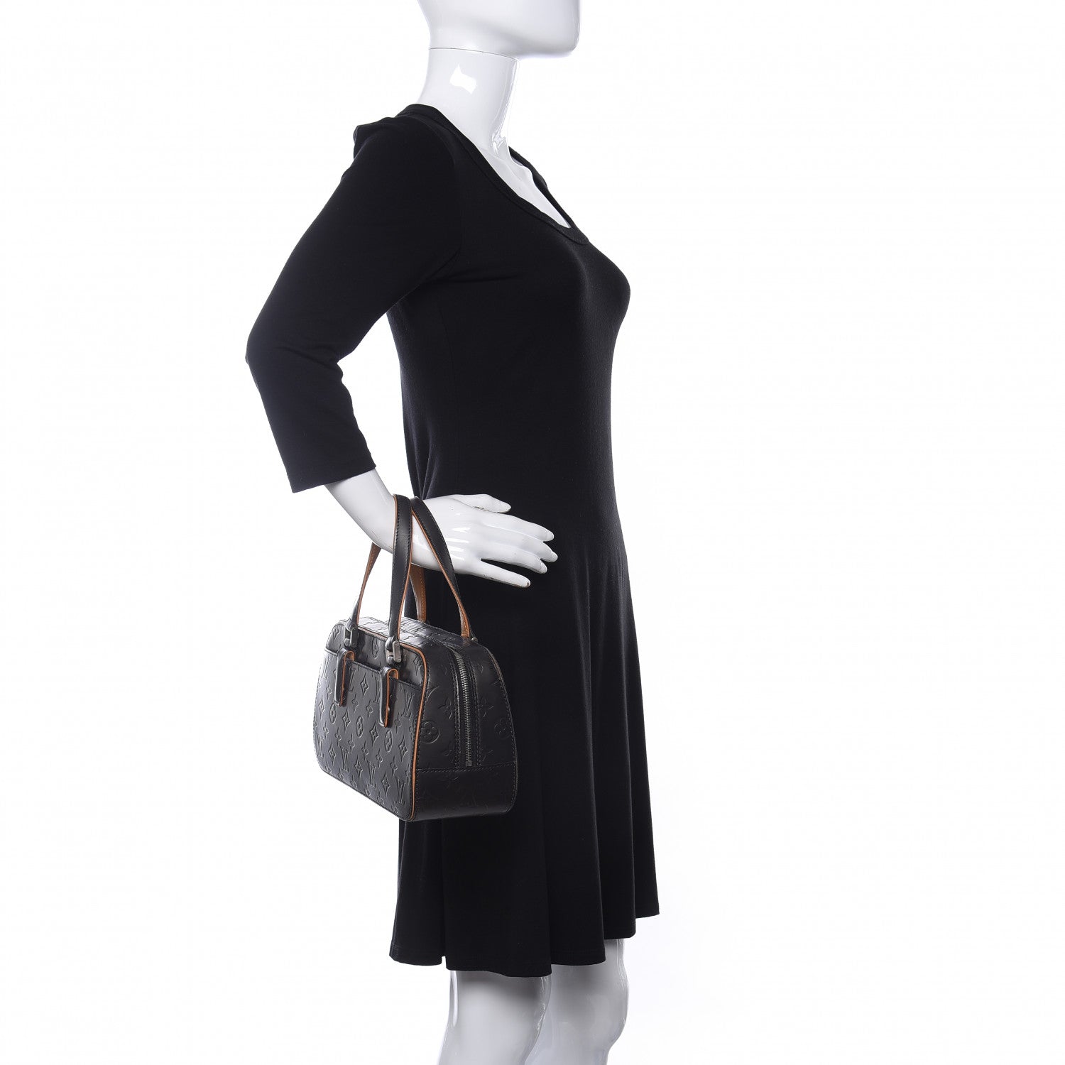Louis Vuitton Mat Monogram Shelton Black 2 of 9