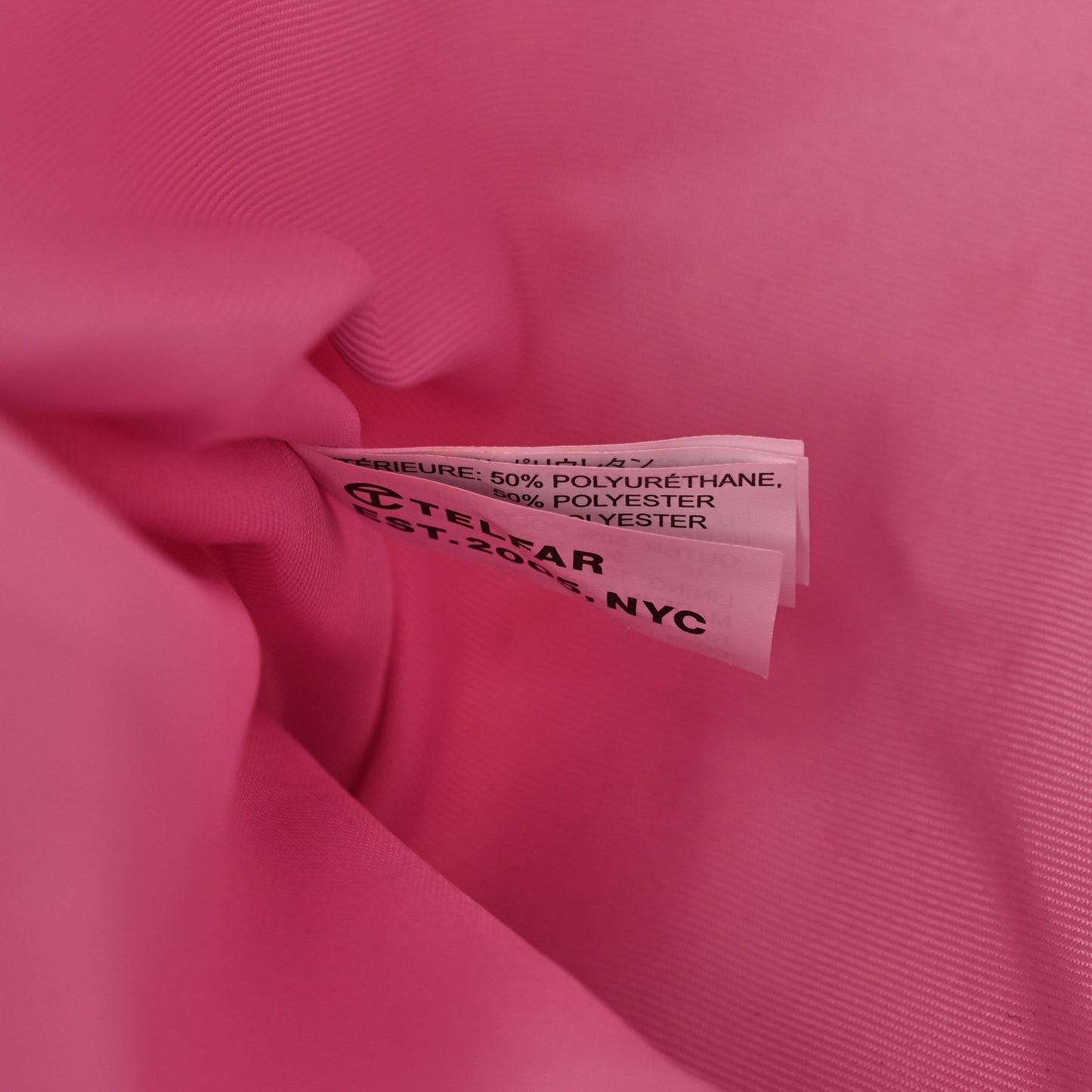 Vegan Leather Medium Shopping Bag Bubblegum