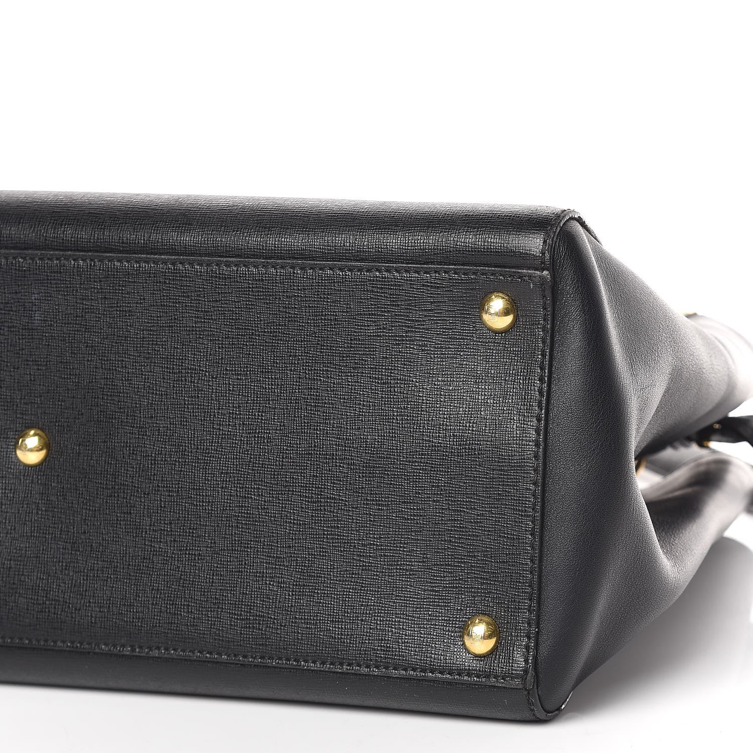 Fendi Vitello Elite Regular 2Jours Tote Black 7 of 15