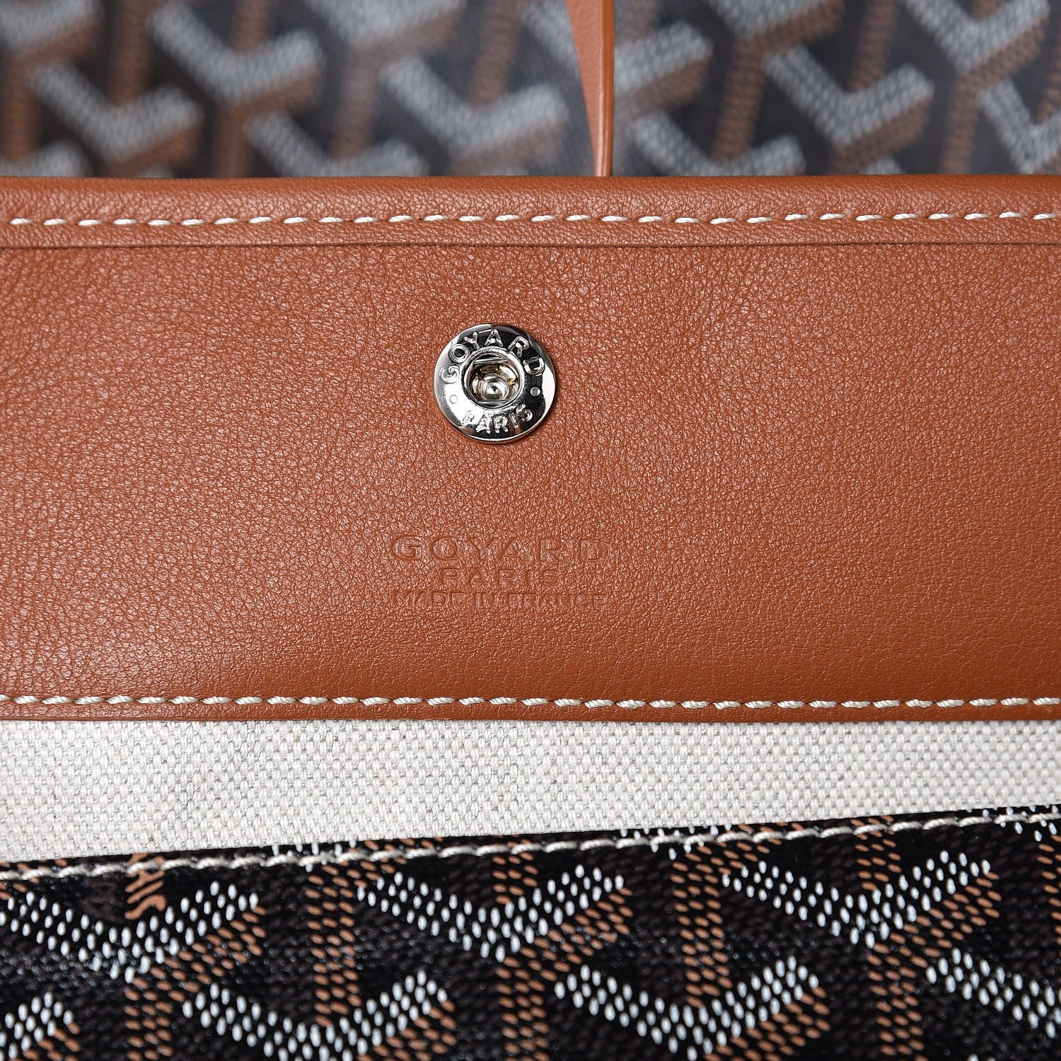 Goyard Goyardine Saint Louis PM Black Gold 6 of 7