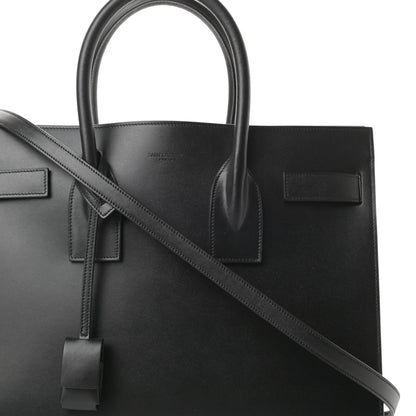 Saint Laurent Calfskin Small Sac De Jour Black 8 of 10