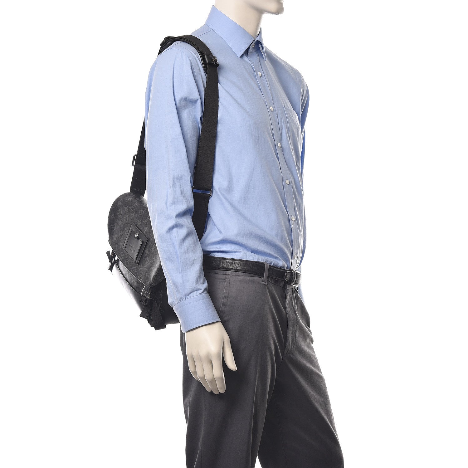 Louis Vuitton Monogram Eclipse Voyager PM Messenger 2 of 10