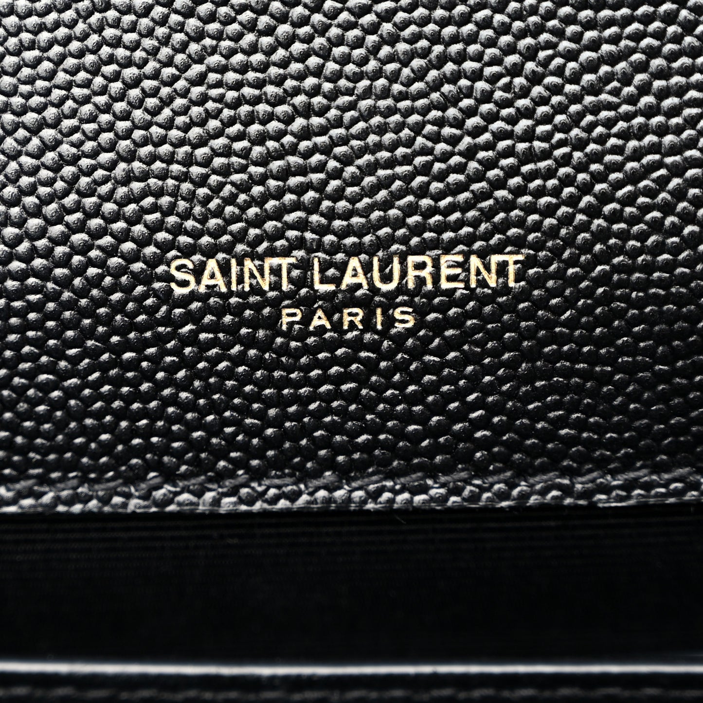 Grain De Poudre Small Classic Monogram Kate Tassel Satchel Black