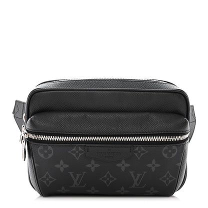 Louis Vuitton Taiga Monogram Outdoor Bumbag Black 2 of 15