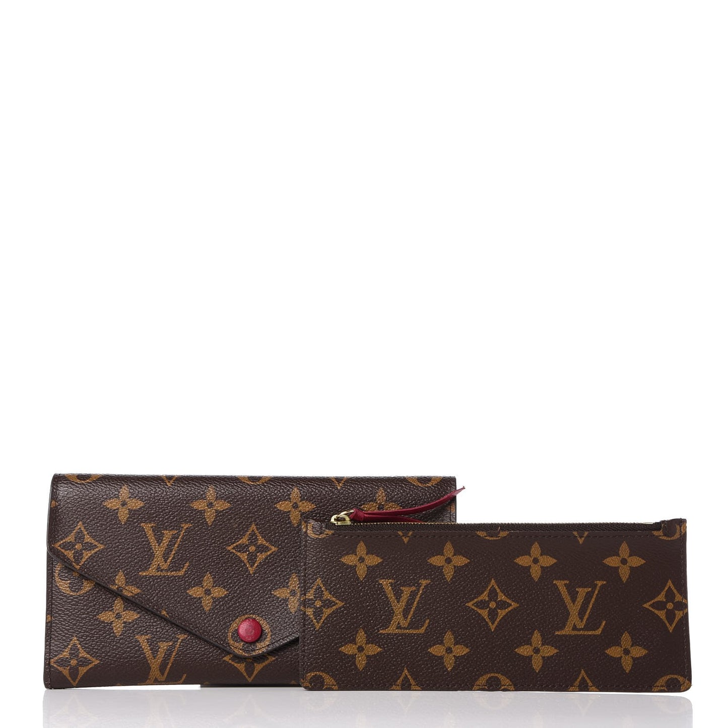 Monogram Josephine Wallet Fuchsia