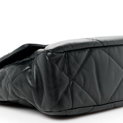 Chanel Lambskin Quilted Large Chanel 19 Flap Black 9 of 11