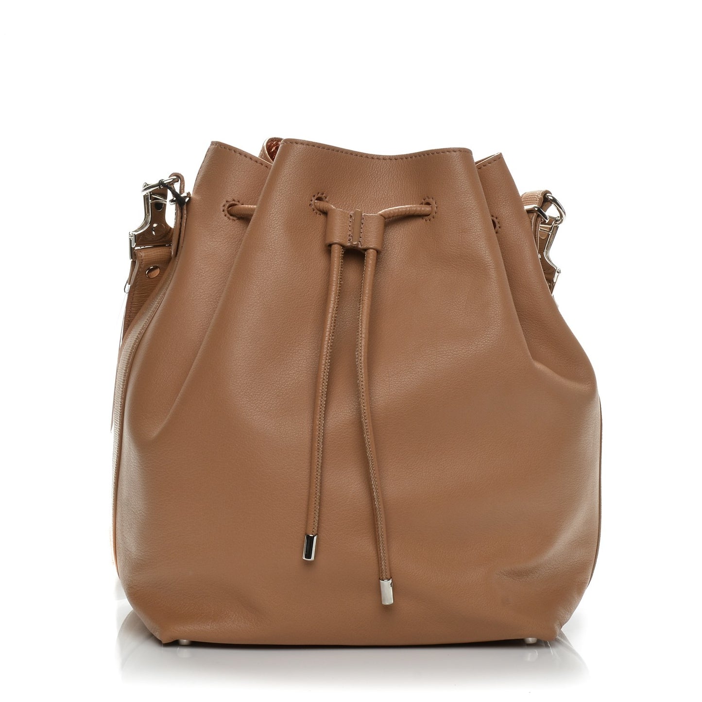 Calfskin Large Bucket Bag Desert Copper