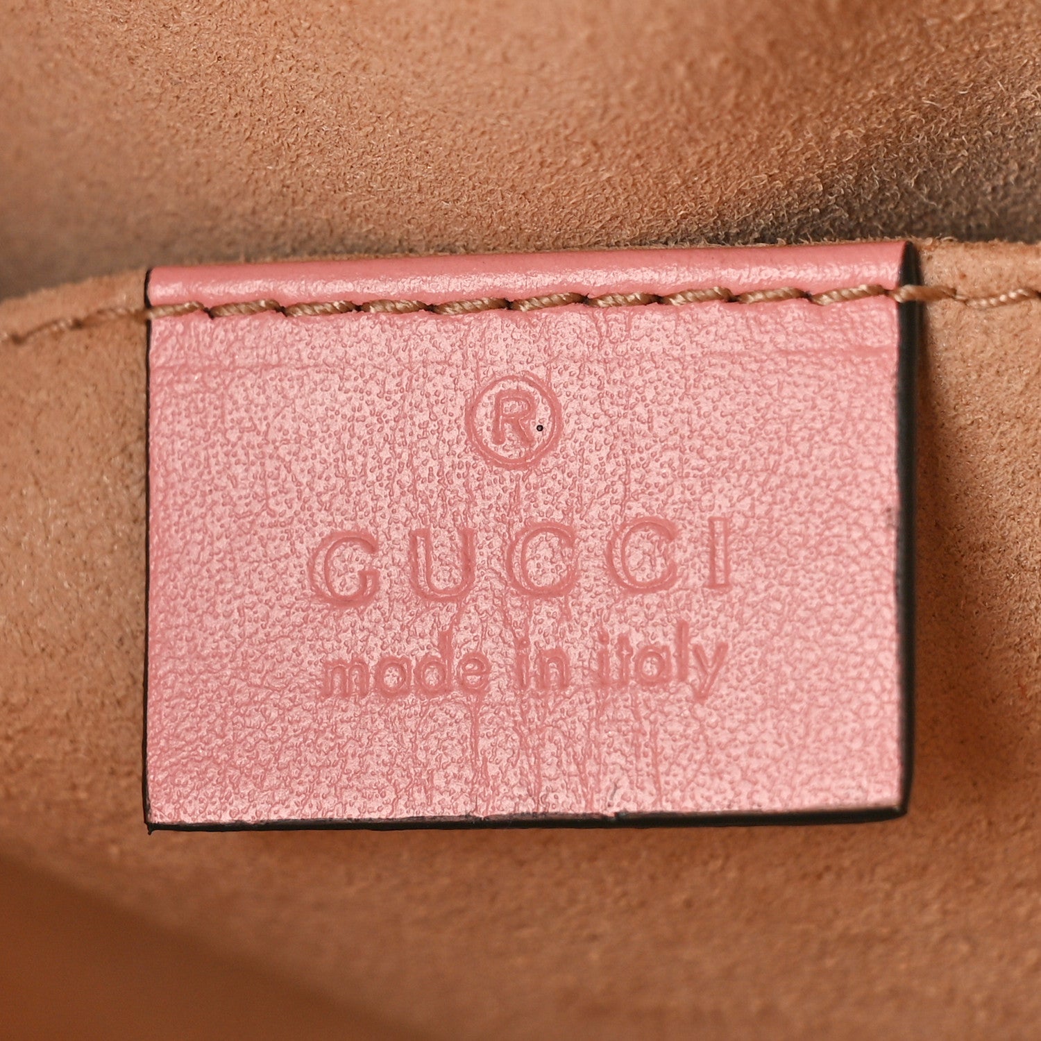 Gucci Calfskin Matelasse Small GG Marmont Chain Shoulder Bag Wild Rose 6 of 9