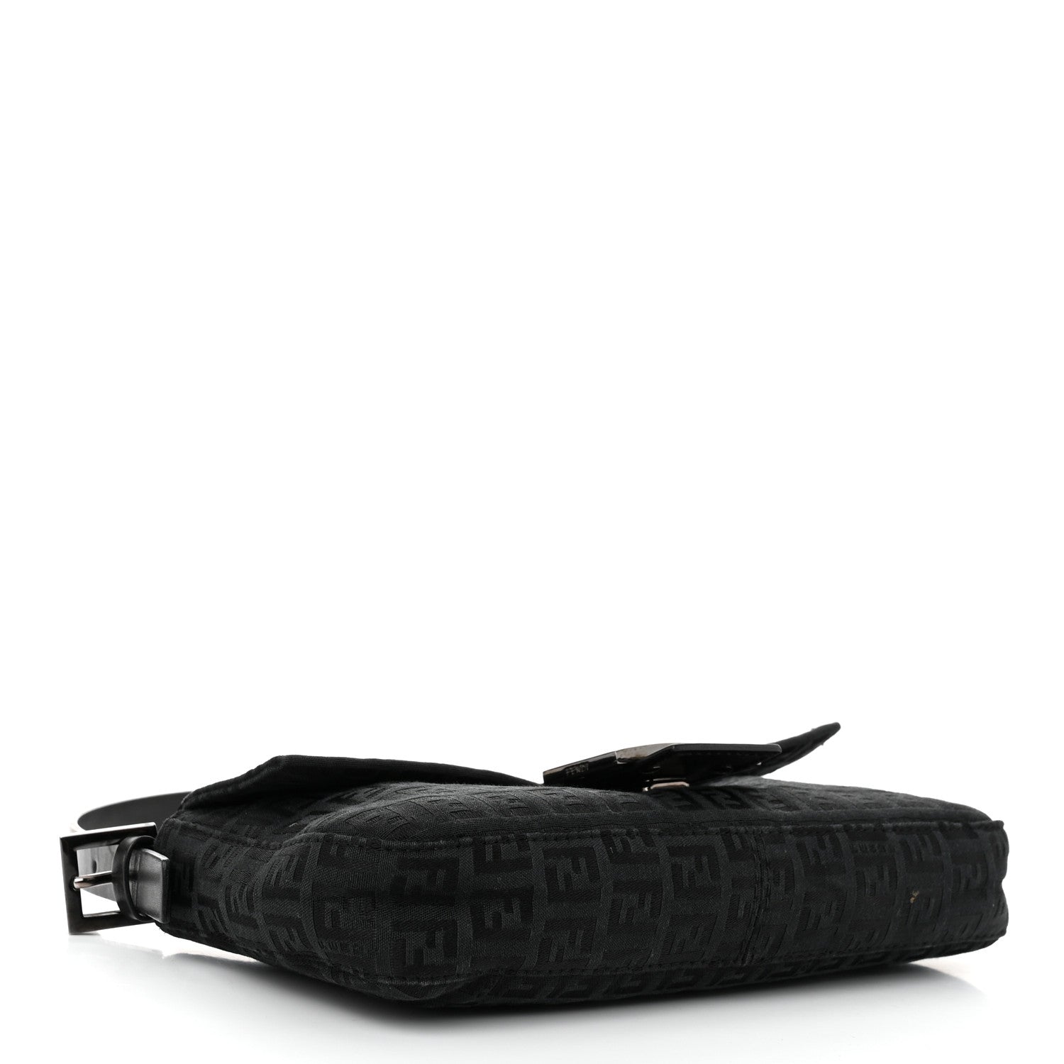 Fendi Zucchino Baguette Black 4 of 11