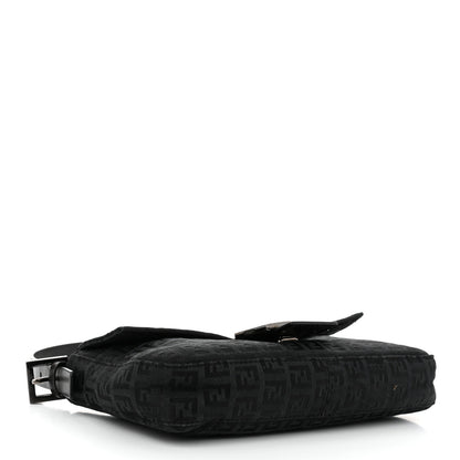 Fendi Zucchino Baguette Black 4 of 11