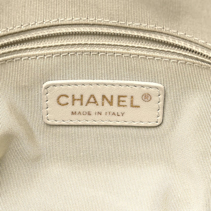 Chanel Iridescent Calfskin Tweed Bowler Bag Brown 6 of 10