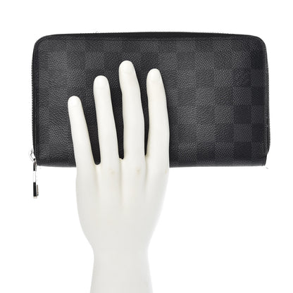 Louis Vuitton Damier Graphite Zippy Organizer Wallet 2 of 14