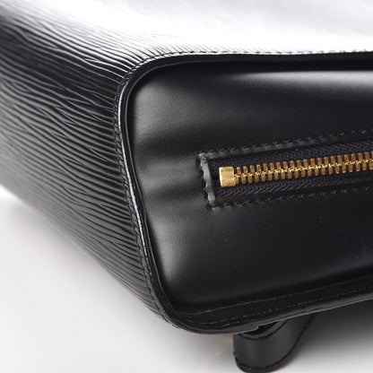 Louis Vuitton Epi Mabillon Backpack Black 10 of 12