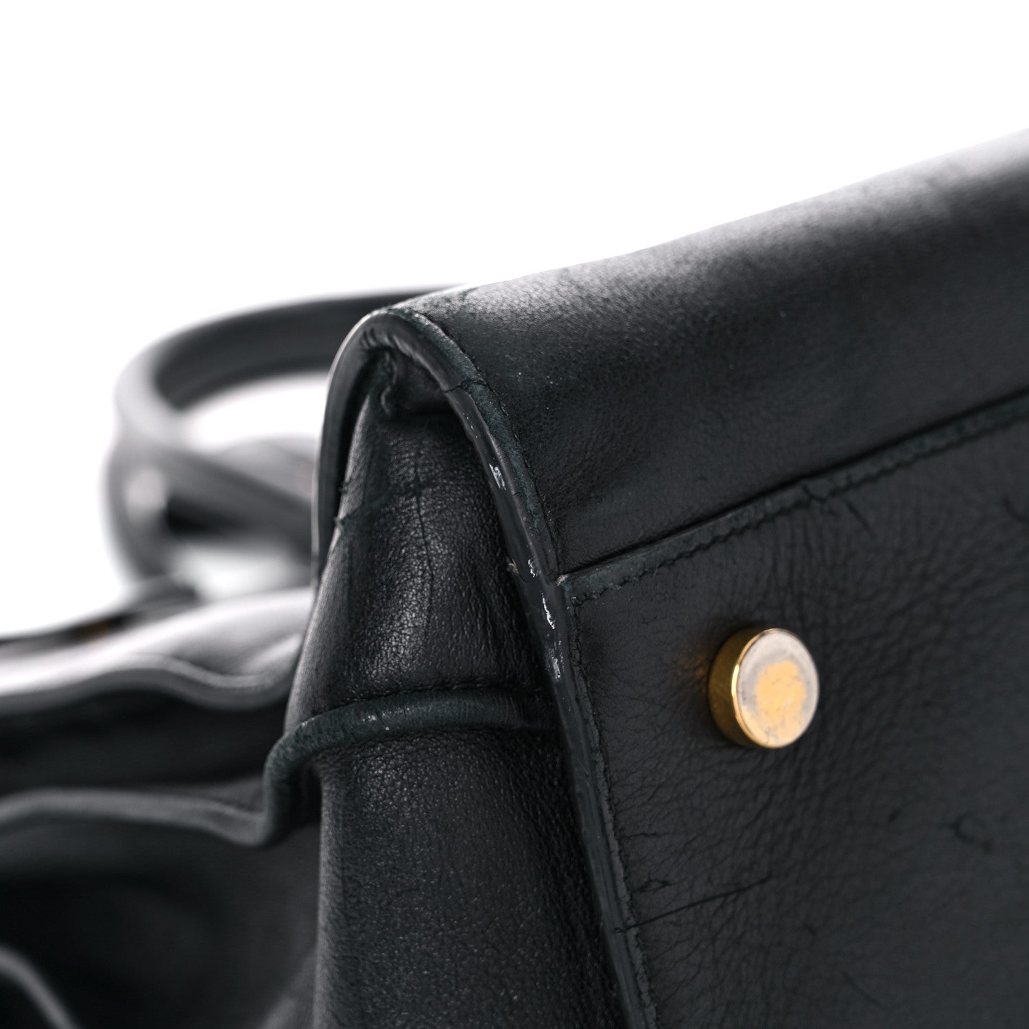 Saint Laurent Calfskin Large Sac De Jour Carryall Black 9 of 34