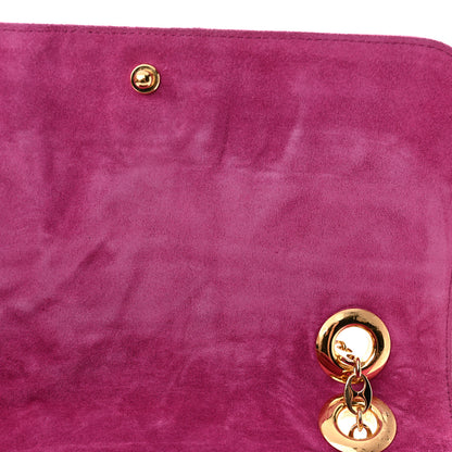 Gucci Suede Azalea Calfskin Small Marina Chain Shoulder Bag Fuchsia 10 of 13