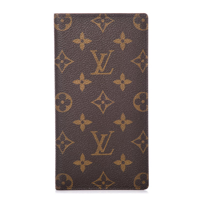 Louis Vuitton Monogram Checkbook Holder Case Wallet 1 of 8