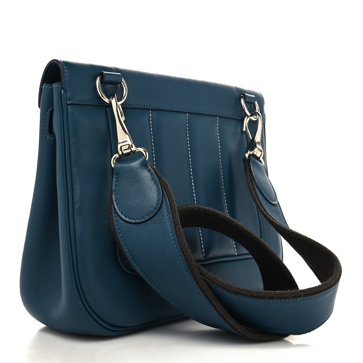 Hermes Evercolor Sac Berline 28 Bleu Thalassa 3 of 11