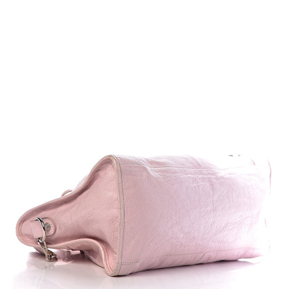 Balenciaga Agneau Giant 12 Silver Hardware Part Time Rose Poudre Rose Petunia 4 of 11