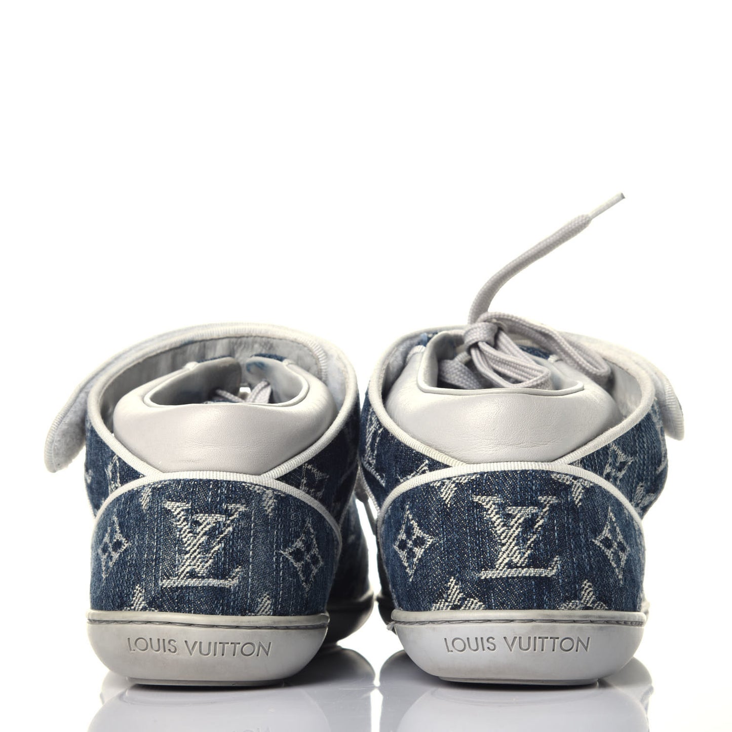 Monogram Denim Acapulco Sneakers 37 Blue