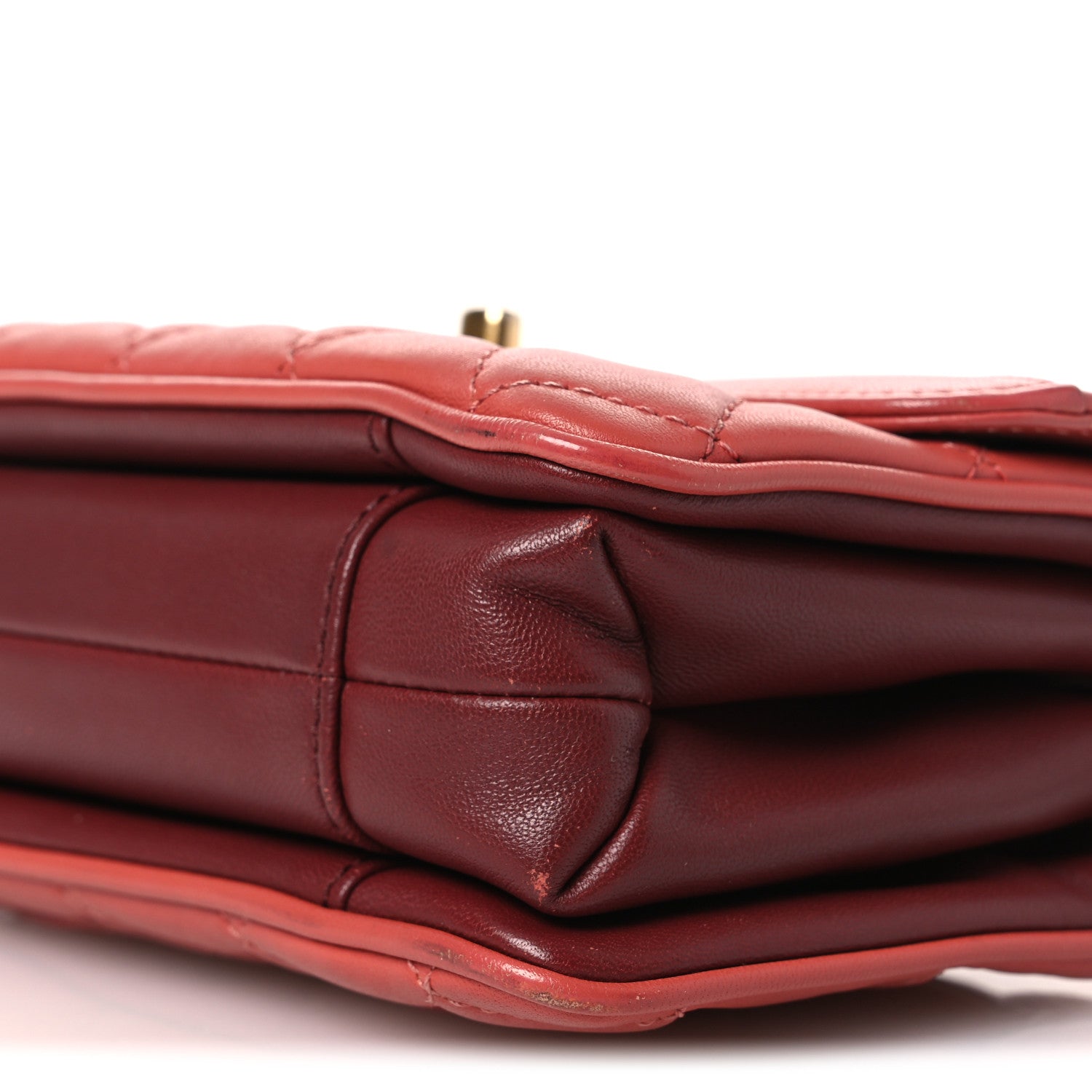 Chanel Lambskin Quilted Bi-Color Small Coco Vintage Flap Pink 10 of 14