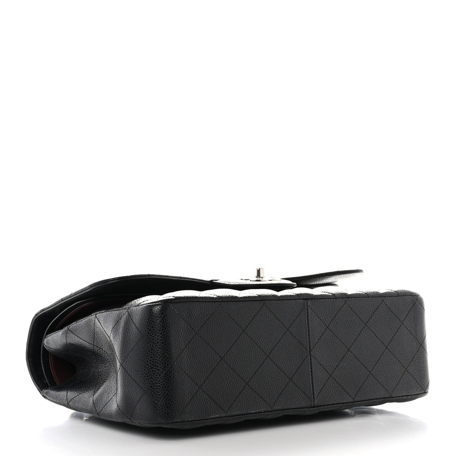 Chanel Caviar Quilted Jumbo Double Flap Black 4 of 10