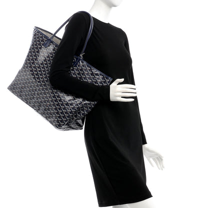 Goyard Goyardine Saint Louis GM Navy 2 of 7