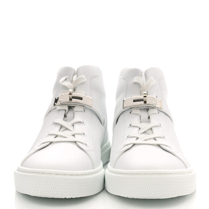 Hermes Calfskin Mens Daydream Sneakers 42 White 2 of 8