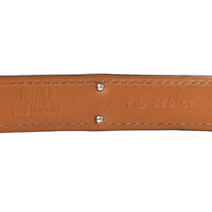 Hermes Epsom Kelly Belt Black 3 of 5