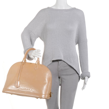 Louis Vuitton Vernis Alma GM Rose Florentin 2 of 7