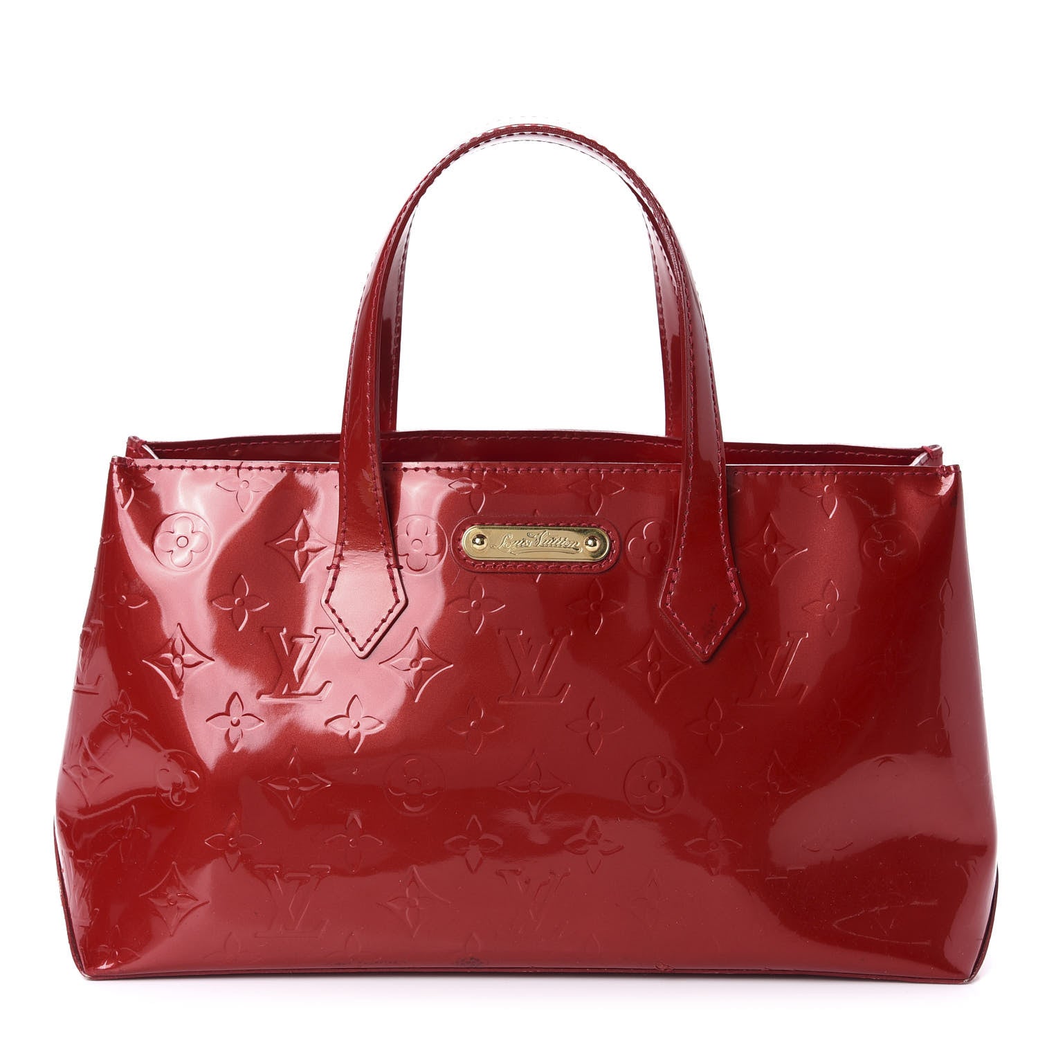 Louis Vuitton Vernis Wilshire PM Pomme D'Amour 1 of 10