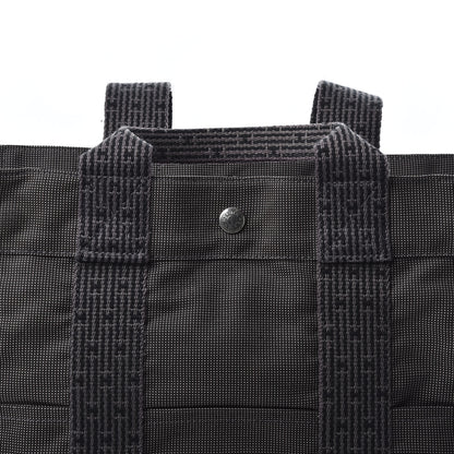 Hermes Canvas Herline Backpack Grey 9 of 9