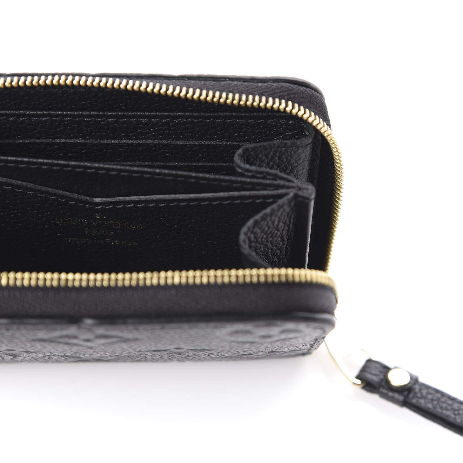 Louis Vuitton Empreinte Zippy Coin Purse Black 6 of 9