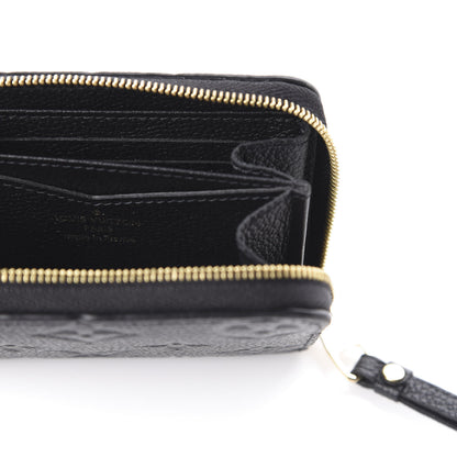 Louis Vuitton Empreinte Zippy Coin Purse Black 6 of 9