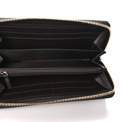 Gucci Monogram Margaux Calfskin Sukey Zip Around Wallet Beige Ebony Cocoa 5 of 7