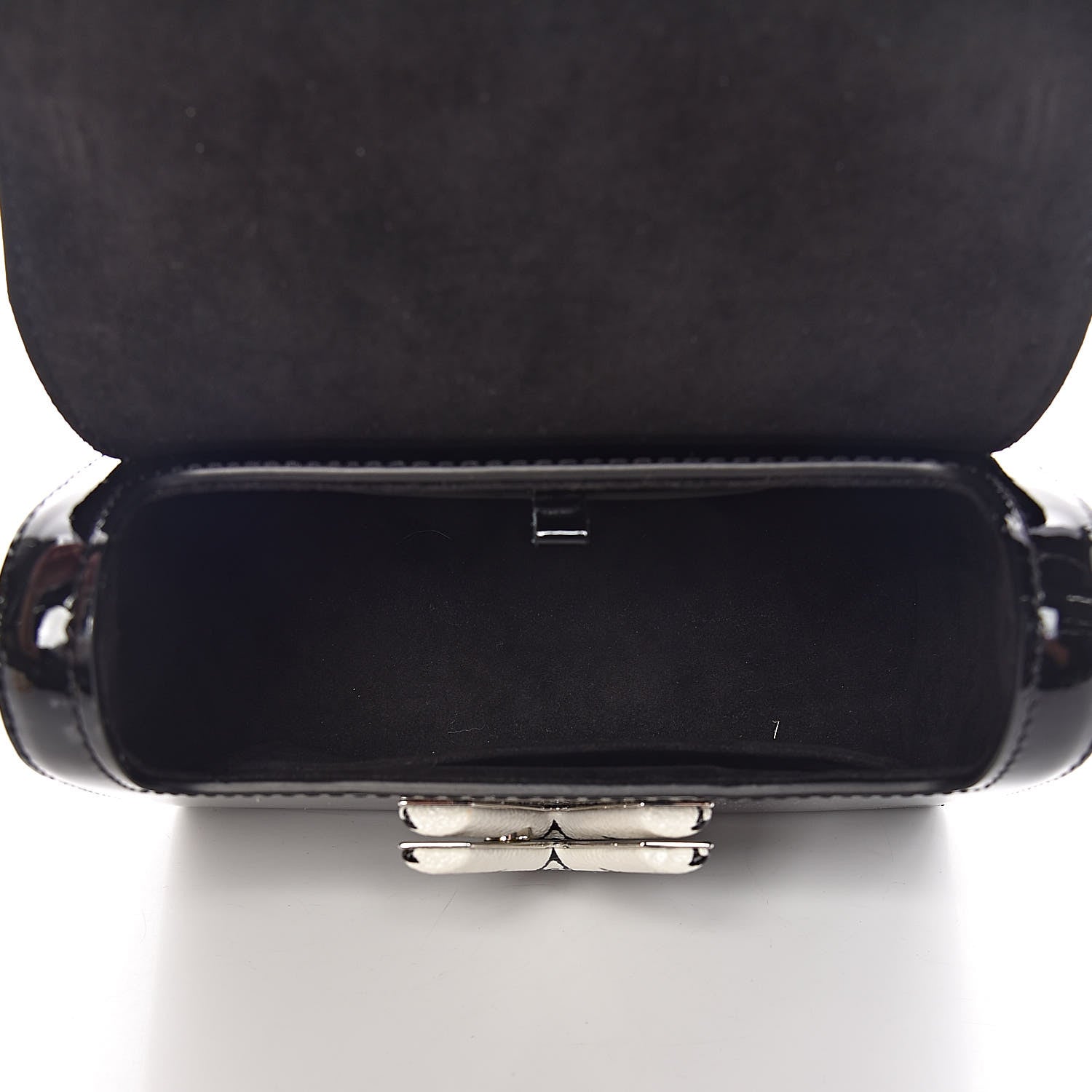 Louis Vuitton Patent Monogram Twist Shoulder Bag PM Black 5 of 9