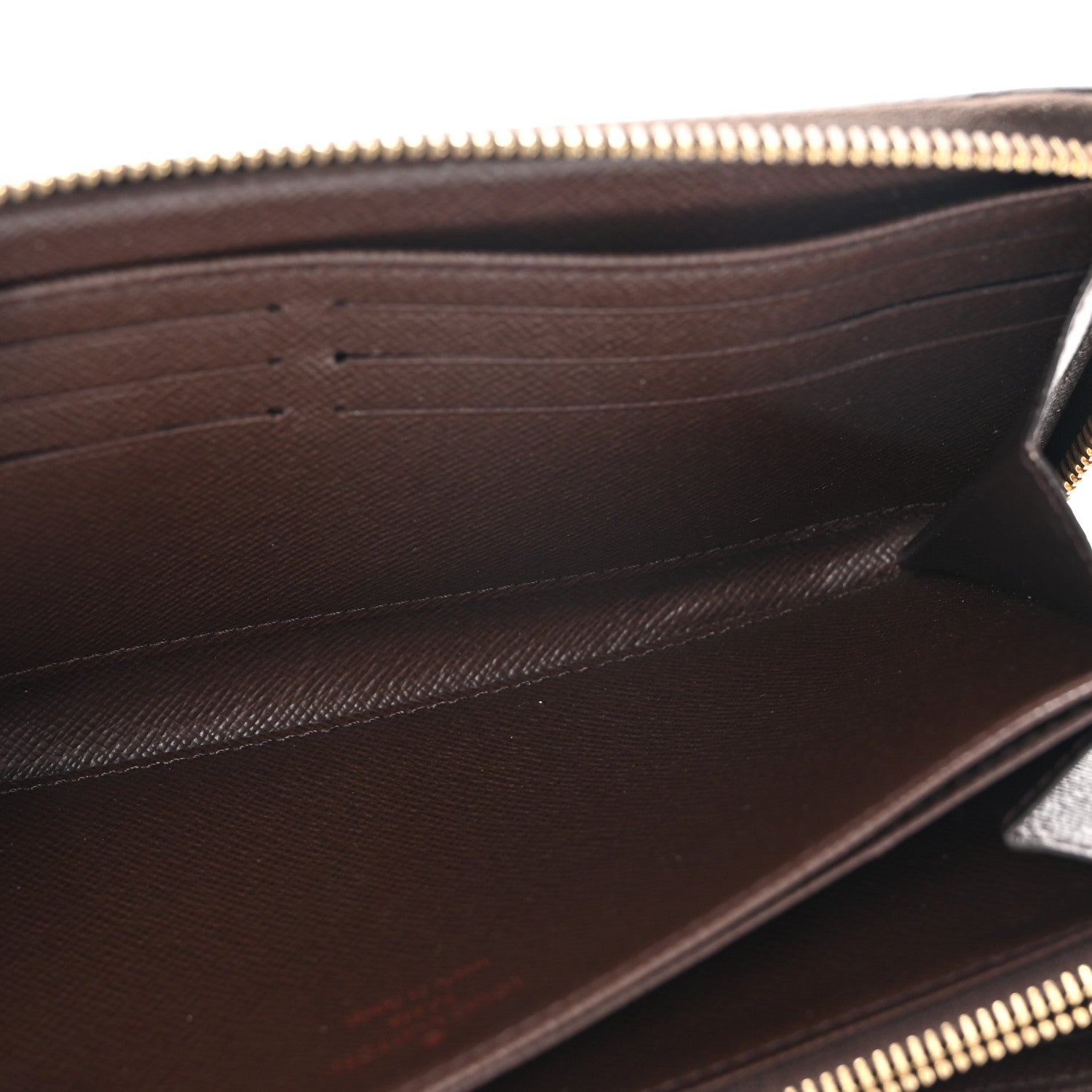 Louis Vuitton Damier Ebene Zippy Wallet 5 of 6