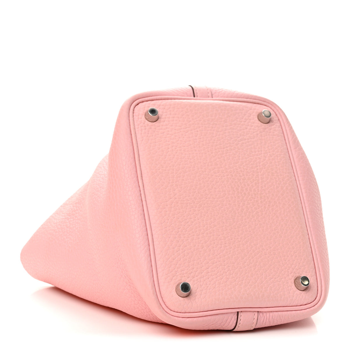 Hermes Taurillon Clemence Picotin Lock 18 PM Rose Sakura 4 of 14
