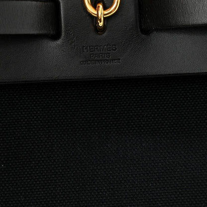 Hermes Toile Herbag Zip PM 31 Black 7 of 13