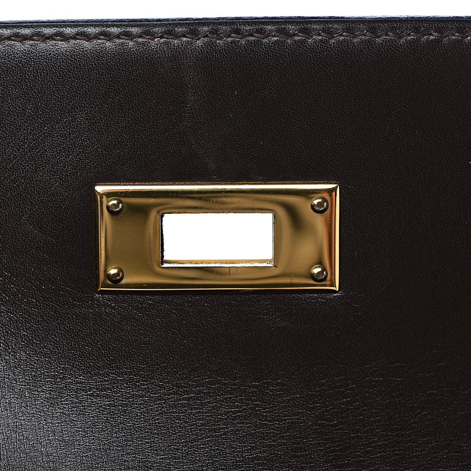 Hermes Box Kelly Sellier 35 Chocolate 26 of 44