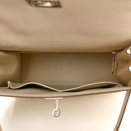 Hermes Epsom Kelly Sellier 28 Craie 5 of 12