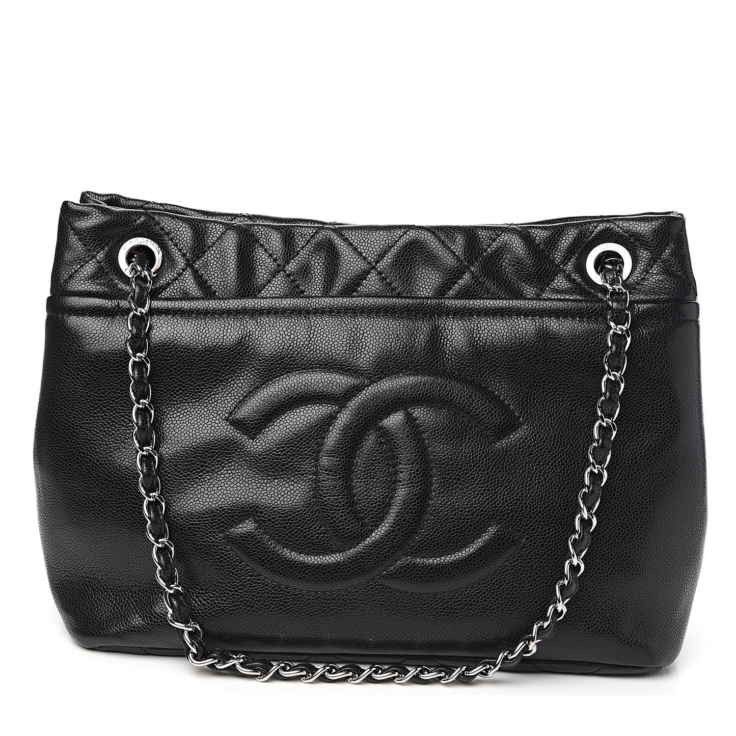 Caviar Timeless CC Soft Tote Black