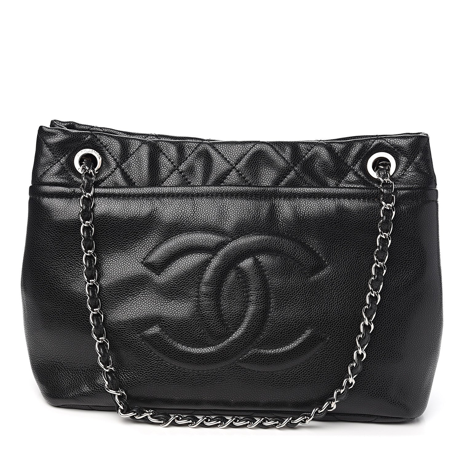 Chanel Caviar Timeless CC Soft Tote Black 1 of 9