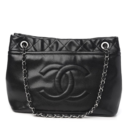 Chanel Caviar Timeless CC Soft Tote Black 1 of 9