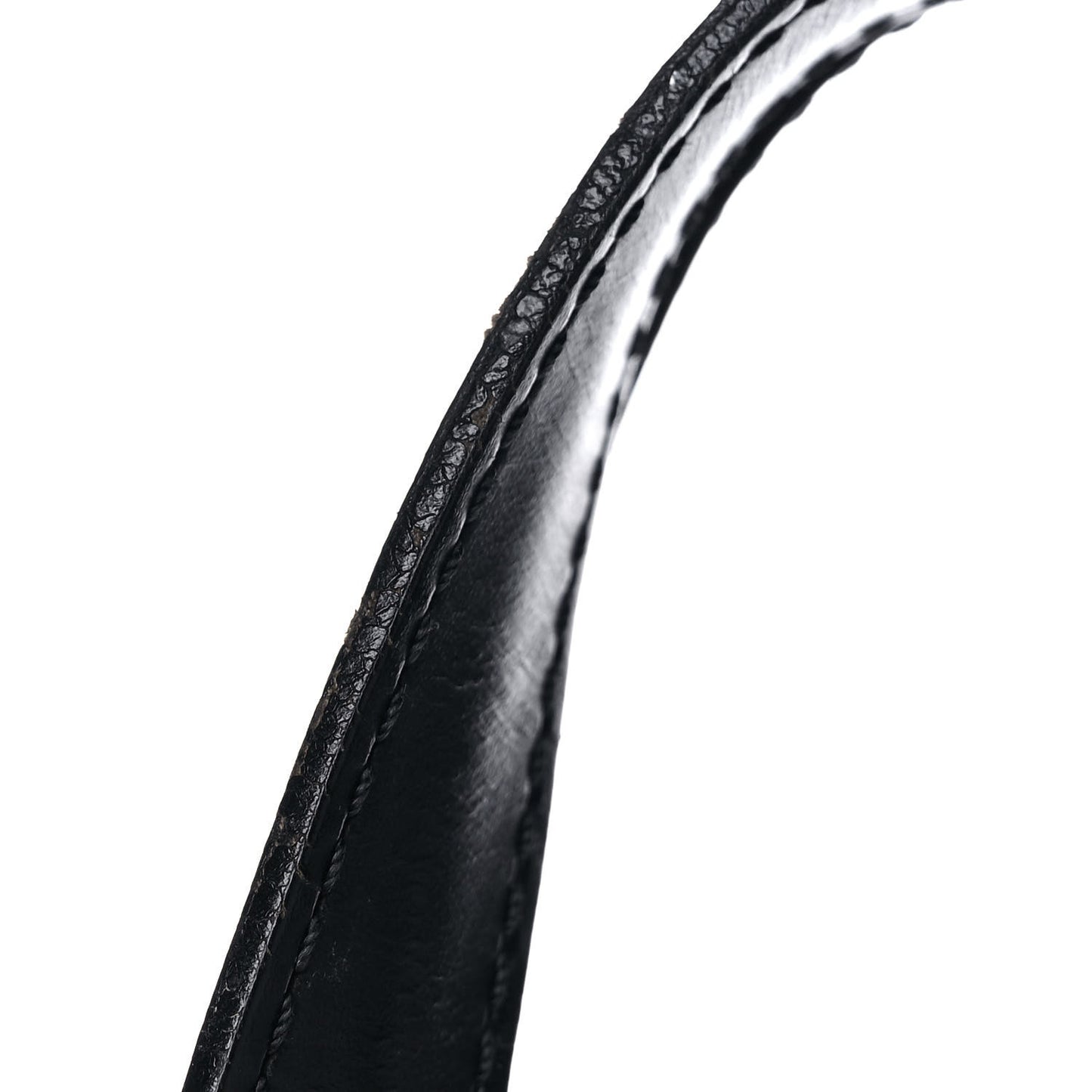 Epi Saint Jacques PM Long Straps Black