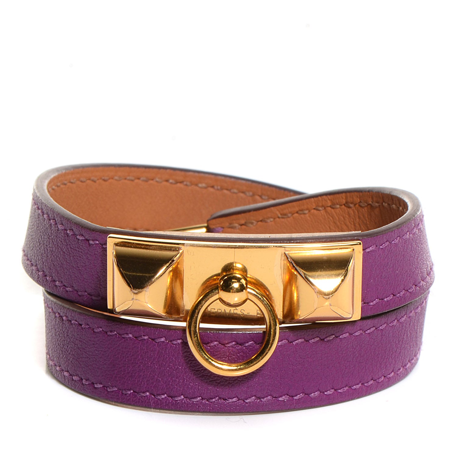 Hermes Swift Rivale Double Tour Bracelet Small Anemone 1 of 9