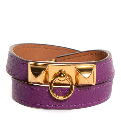 Hermes Swift Rivale Double Tour Bracelet Small Anemone 1 of 9