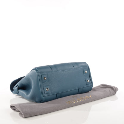 Mulberry Classic Grain Small Bayswater Steel Blue 4 of 9