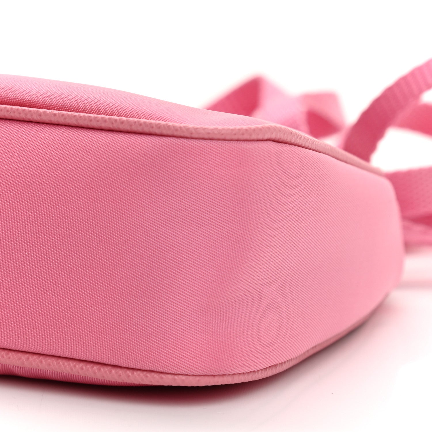 Prada Tessuto Nylon Saffiano Mini Re-Edition 2000 Shoulder Bag Begonia 9 of 9